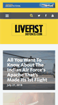 Mobile Screenshot of livefistdefence.com